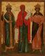 Three female Saints (St. Catherine?, Pyatnitsa, Barbara?)