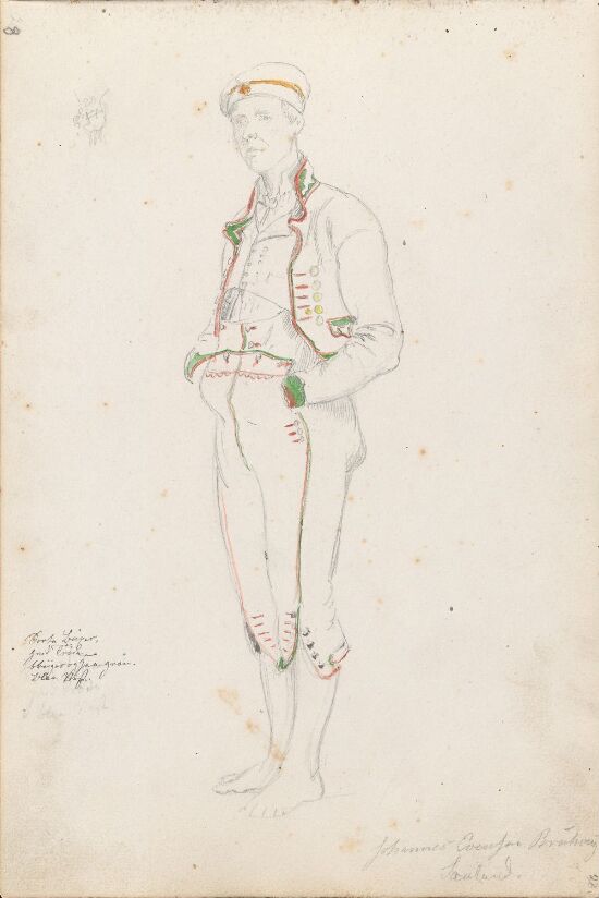 Johannes Evenson Brubakken, Sauland