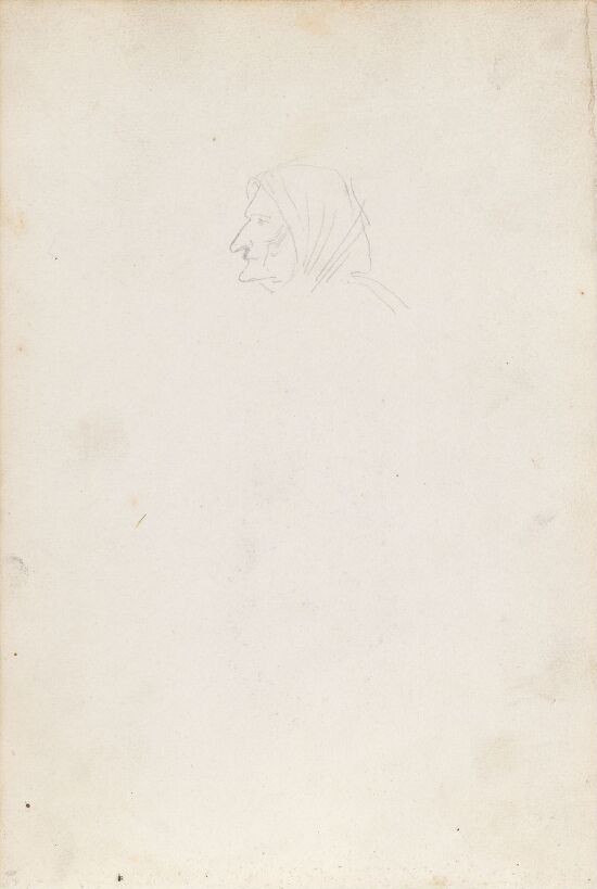 Studie av kvinnehode