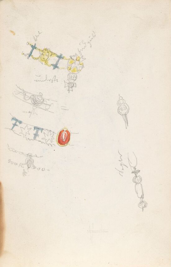 Kong Karl III Johans ordenskjeder og septer, etter Jacob Munch