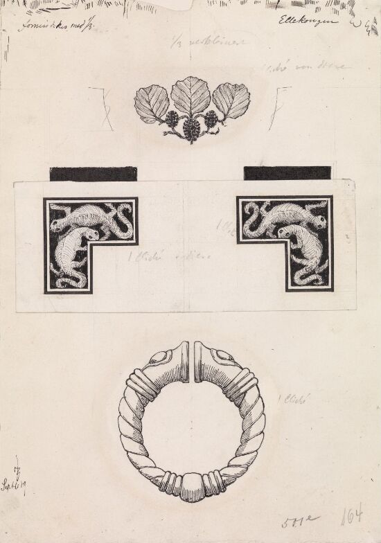 Elverkongen. Tittel-, begynnelses- og sluttvignett