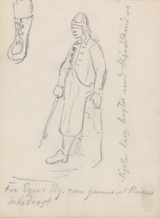 Mannsfigur i Romsdalsdrakt