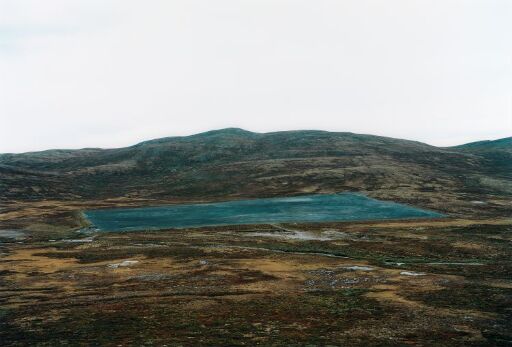 Landskap med biler og voller