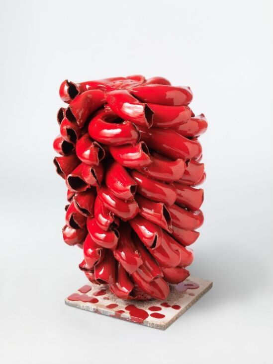 Stack, Tube Forms, Red