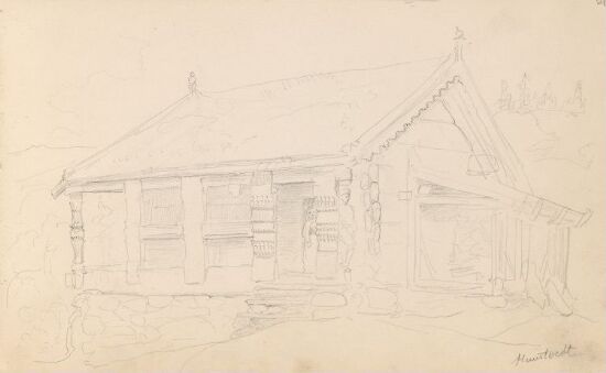 Bondestue, Hustveit i Vinje