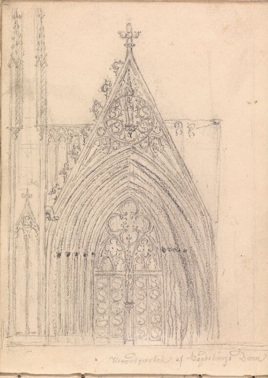 Hovedportal af Magdebürgs Dom