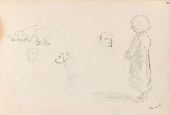 Studier av hund og barn, Klarälven