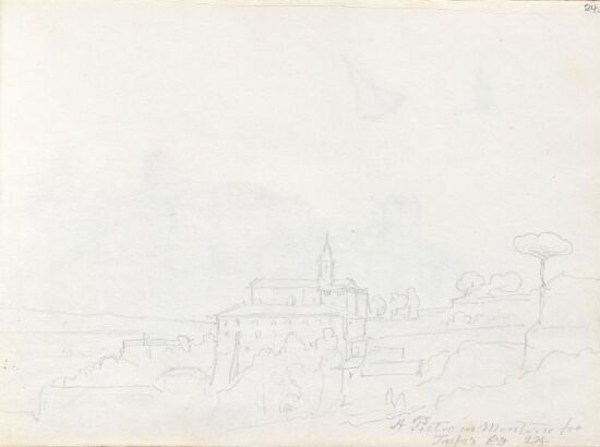 San Pietro in Montorio sett fra Tassos eik