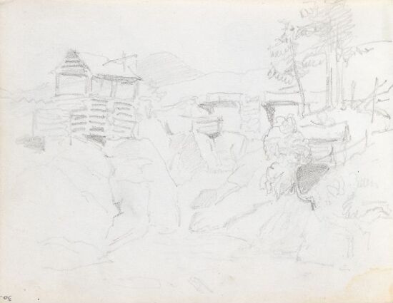 Kvern og sag mellom Trøstheim og Sevre