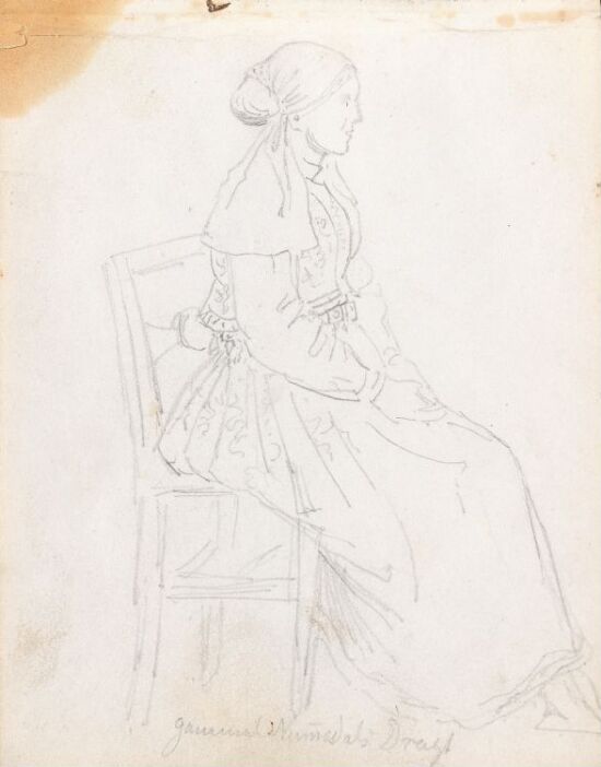 Gammel drakt, Numedal