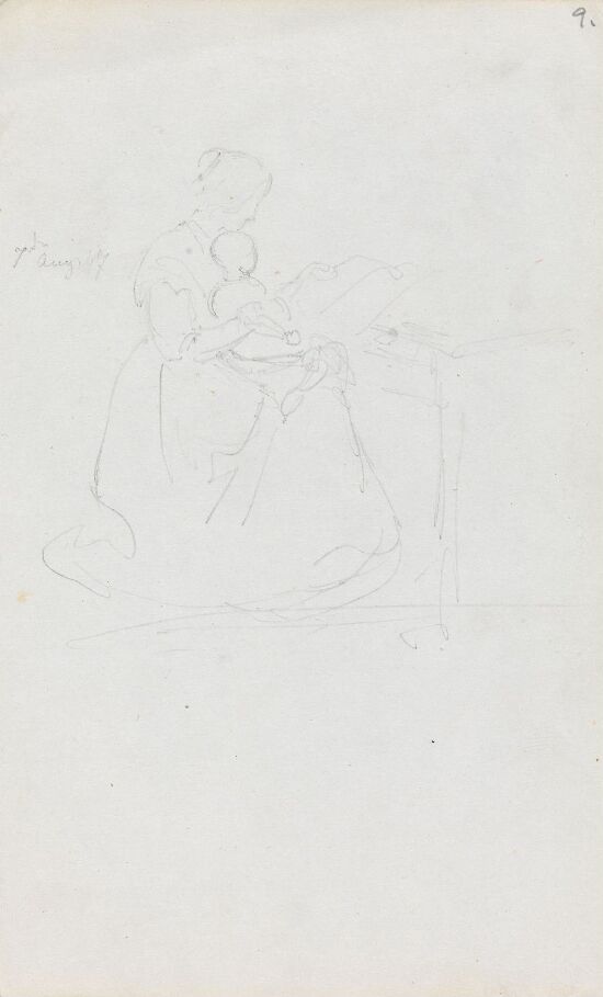 Claudine Tidemand leser for sin sønn