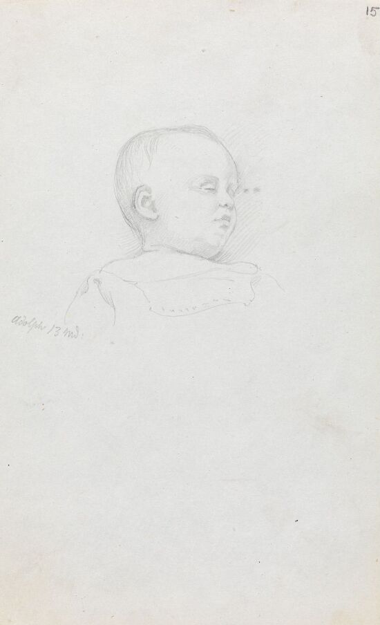 Adolph Tidemand jr., 13 mnd.