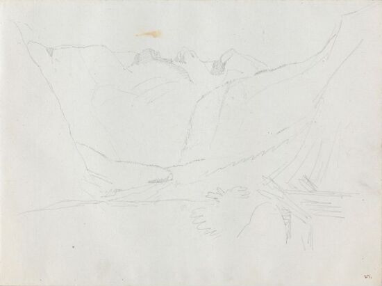 Fjellandskap ved Salzburg