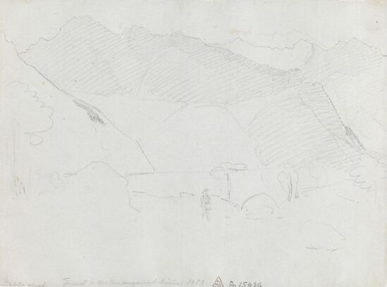 Fjellandskap ved Salzburg