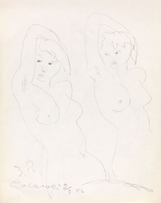 To kvinnelige halvakter, Colarossi