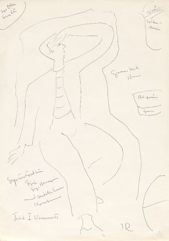 Figurstudie til Norrønafolket det vil fare I