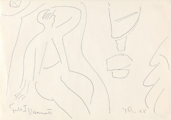 Figurstudie til Norrønafolket det vil fare I