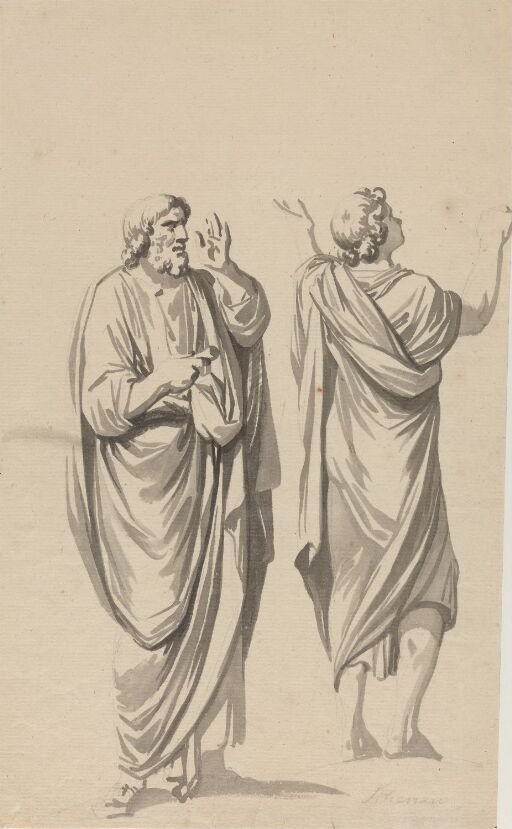 To draperte figurer