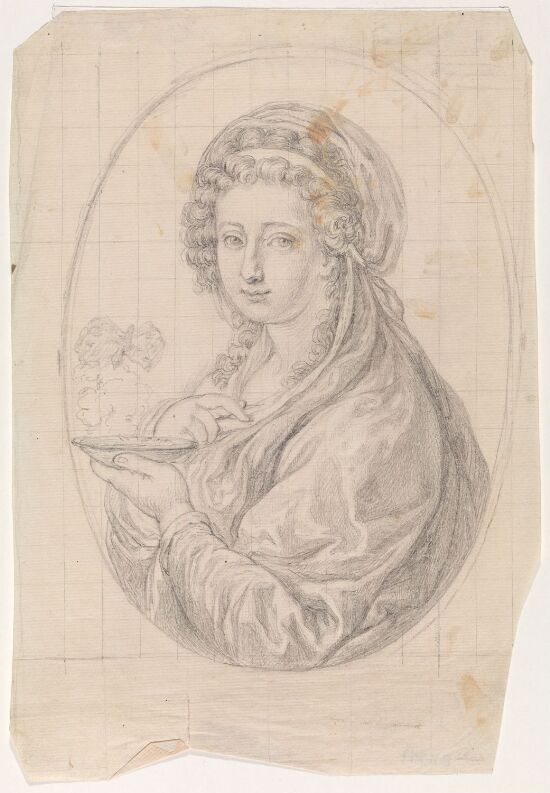 Portrett av kvinne som vestalinne