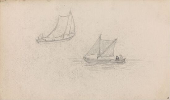 To seilbåter