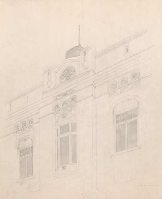 Fra Finansdepartementets fasade