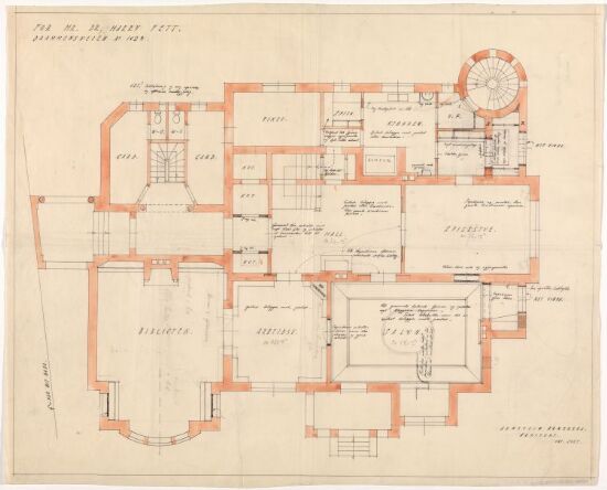 Ombygging av villa for Harry Fett
