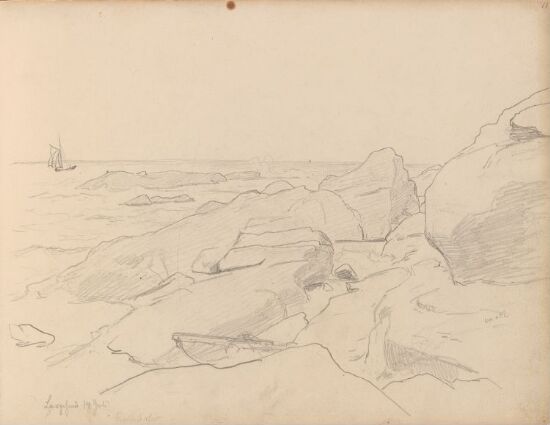 Kystlandskap ved Langesund