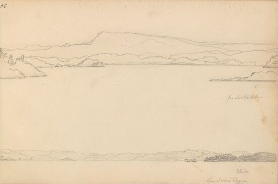 Utsikt fra Solbakken; utsikt fra Snarøya