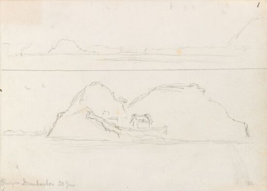 Kystparti ved Glasgow; Dumbarton Rock