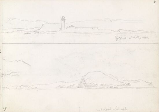 Fyrtårnet ved Lady's Rock; utstikt mot Loch Linnhe