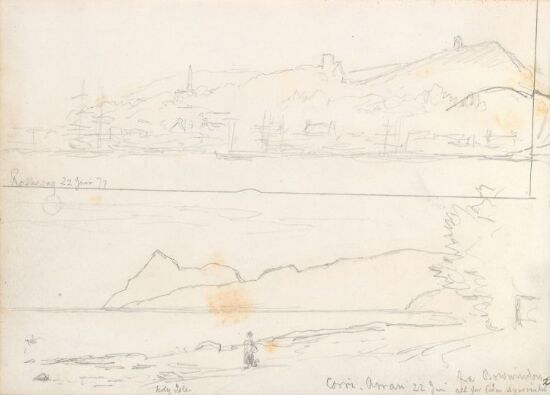 Rothesay, Isle of Bute; Corrie, Isle of Arran