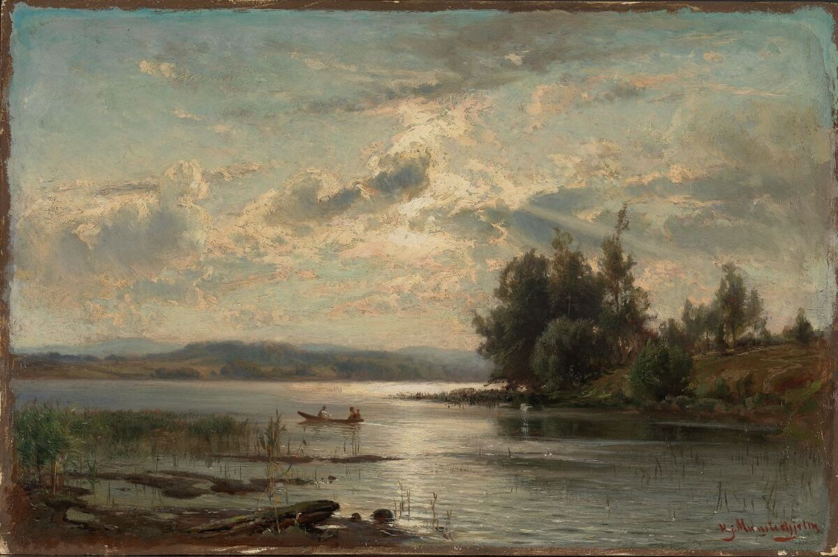 Hjalmar Munsterhjelm, Lake in Tavastland – Nasjonalmuseet – Collection