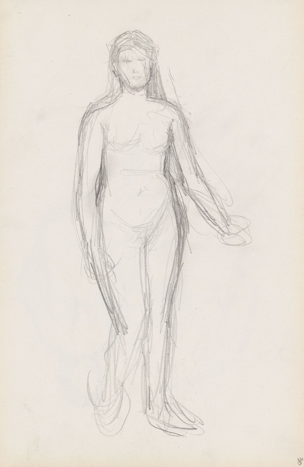 Signe Scheel, Kvinneakt – Nasjonalmuseet – Collection