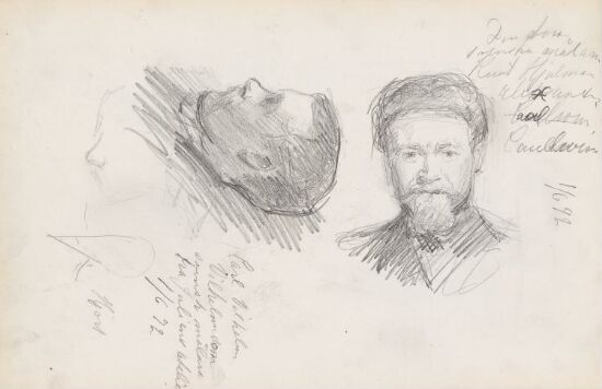 Carl Wilhelm Wilhelmson; Knut Hjalmar Alexander Caullvine