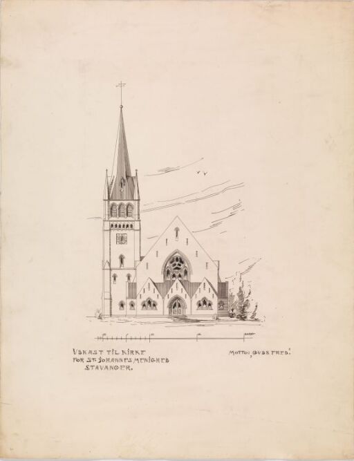 Gudsfred. Kirke for St. Johannes' menighet i Stavanger