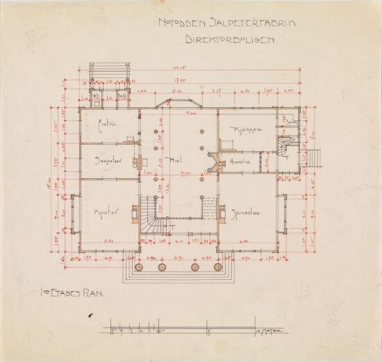 Direktørbolig ved Notodden Salpeterfabrikk