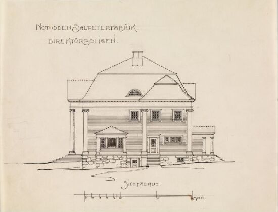 Direktørbolig ved Notodden Salpeterfabrikk