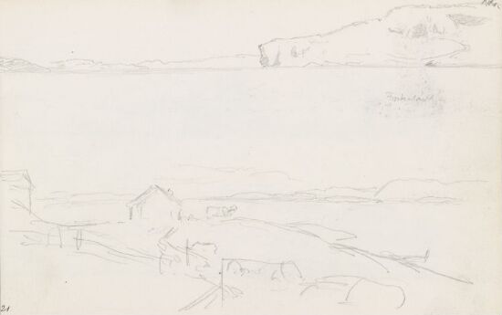 Kysten av Frosta; gårdstun, Frosta