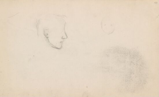 Riss av profil; riss av ansikt