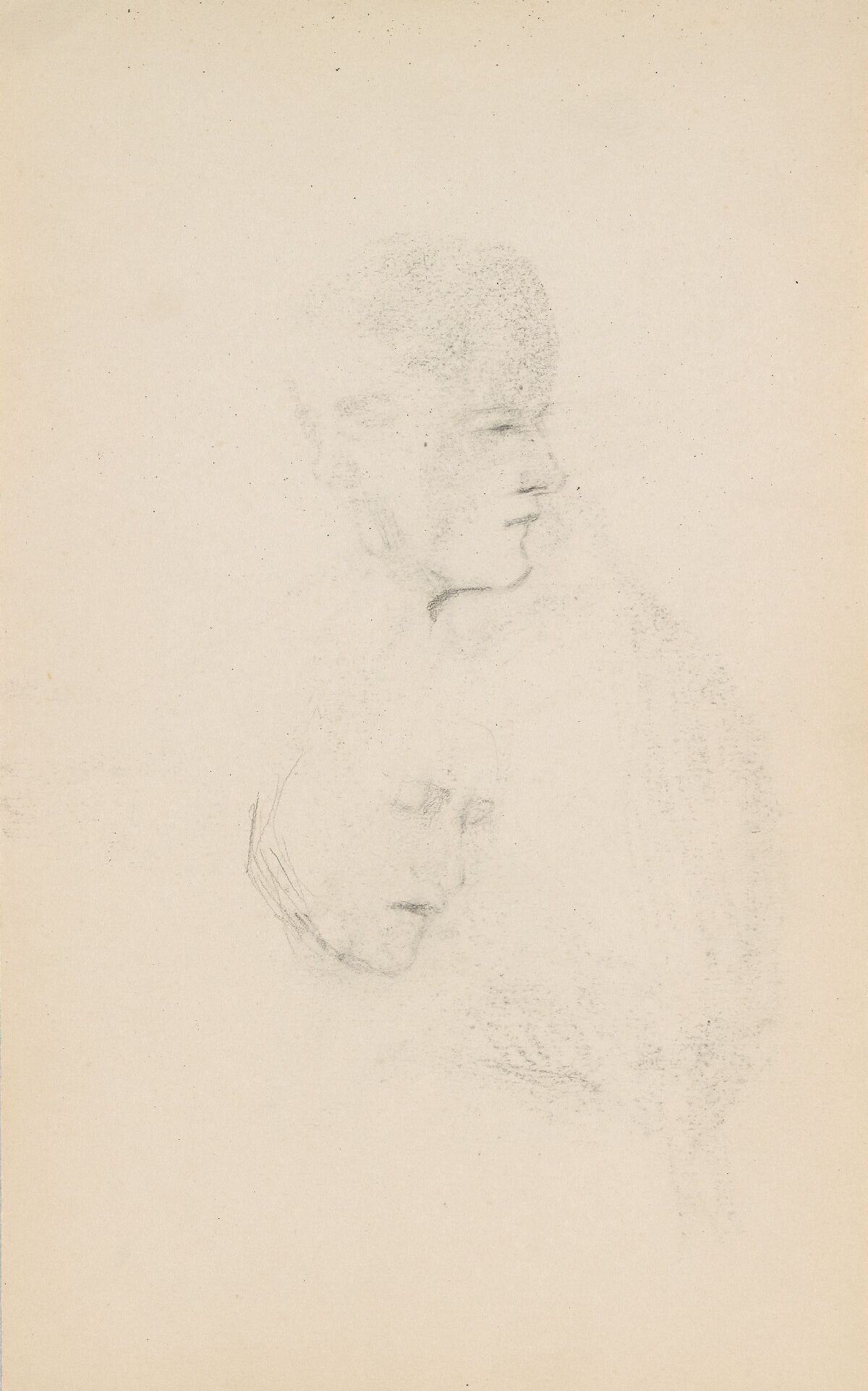 Signe Scheel, To profiler – Nasjonalmuseet – Collection