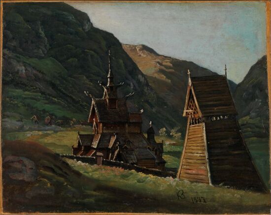 Borgund stavkirke i Lærdal