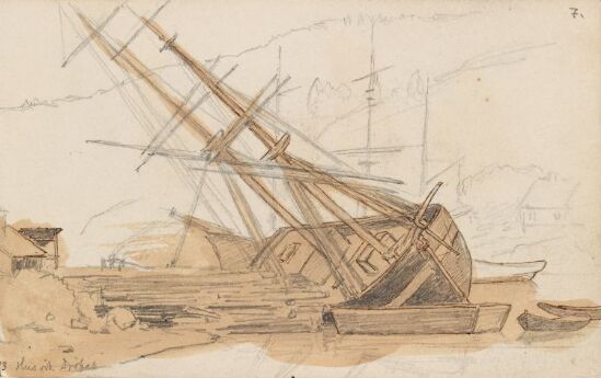 Veltet skip i Husvik, Drøbak