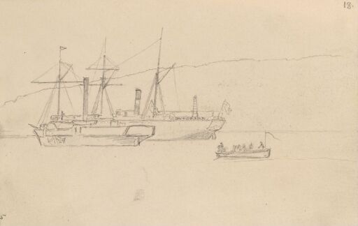 Dampskip på fjorden