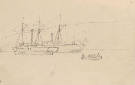 Dampskip på fjorden