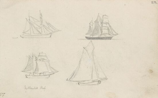 Seilskip med hollandsk ruff