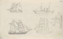 Studier av seilskip og dampskip