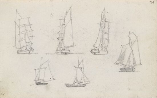 Studier av seilskip