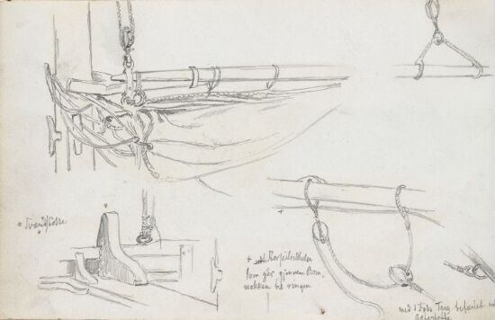 Detaljstudier av rigg