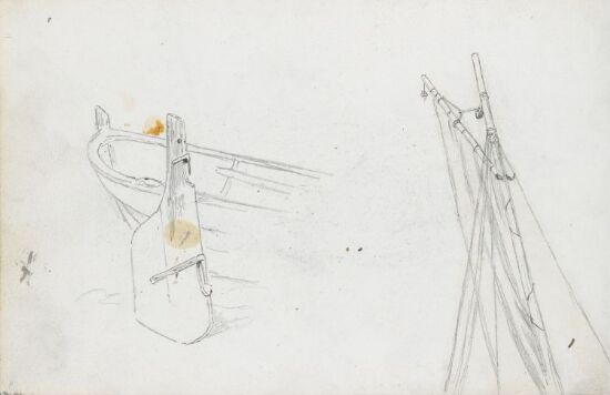 Studie av ror; studie av mast