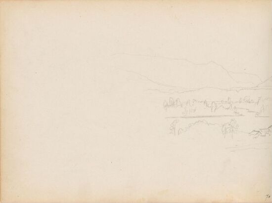 Roholtfjell sett fra Nisser (detalj)